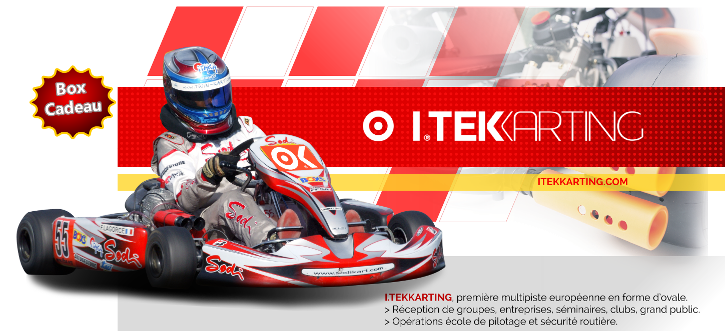 I.TEKKARTING, première multipiste européenne en forme d'ovale